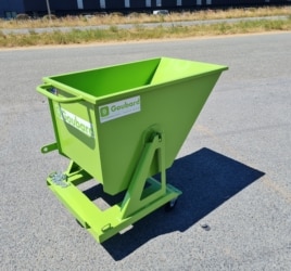 benne basculante petit volume roulage sur 3 roues GIL-E