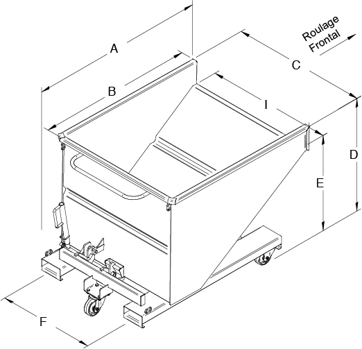 Contenedor Autom tico ESENTIAL Carga 1000 Kg Goubard Contenedor Autom tico ESENTIAL Carga 1000 Kg Goubard